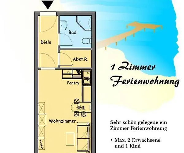 Apartmán Ostseebad Auf Ruegen Im Haus Baltic 1 Og Sellin (Rugen)